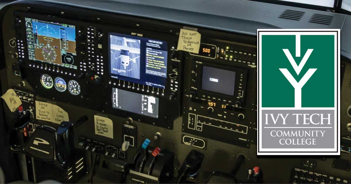 Donated Flight Simulator