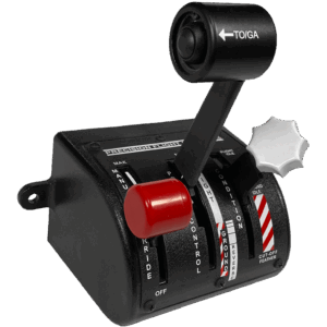 Single Engine Turboprop Override / Power / Condition PC12 Style (GA Button)