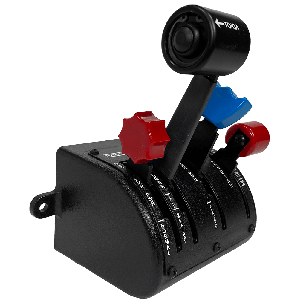 Single-Engine Turboprop Caravan Power/Prop/Condition (GA Button)
