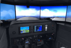 Baron Flight Deck