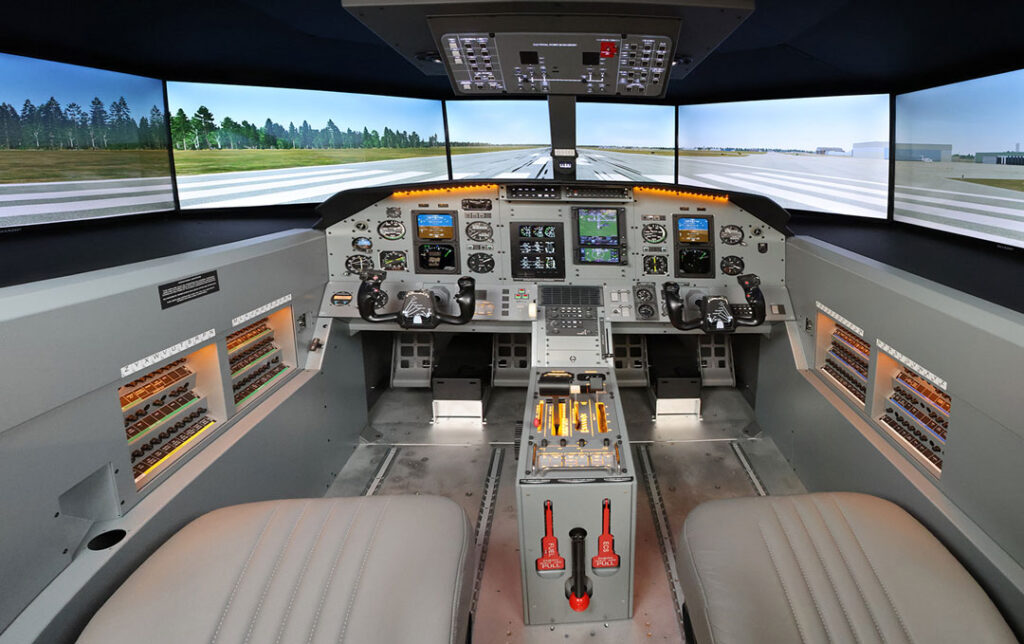 Pilatus PC-12/45 EFIS Flight Simulator